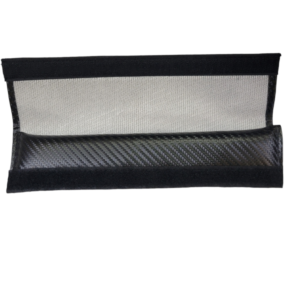 BMW Seat Belt Pads 2 pcs vinyl - Picture 2 of 3